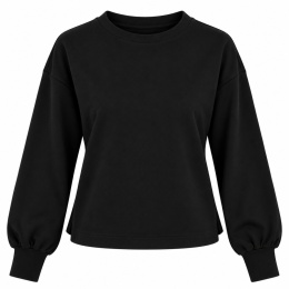 Benetton krótka bluza damska czarna rozmiar XS