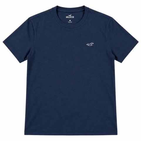 Hollister koszulka Tshirt męska granatowa klasyczna rozmiar XS