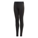 ADIDAS legginsy dziecięce długie adidas czarne rozmiar 110