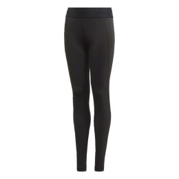 ADIDAS legginsy dziecięce długie adidas czarne rozmiar 110