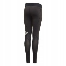 ADIDAS legginsy dziecięce długie adidas czarne rozmiar 110