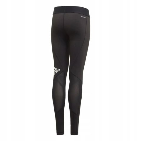 ADIDAS legginsy dziecięce długie adidas czarne rozmiar 110