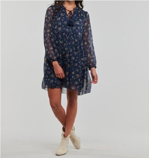 PEPE JEANS sukienka na co dzień klasyczna przed kolano rozmiar L