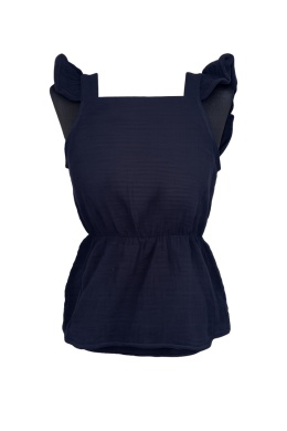 VERO MODA bluzka bawełniana letnia wycięte plecy rozmiar XS