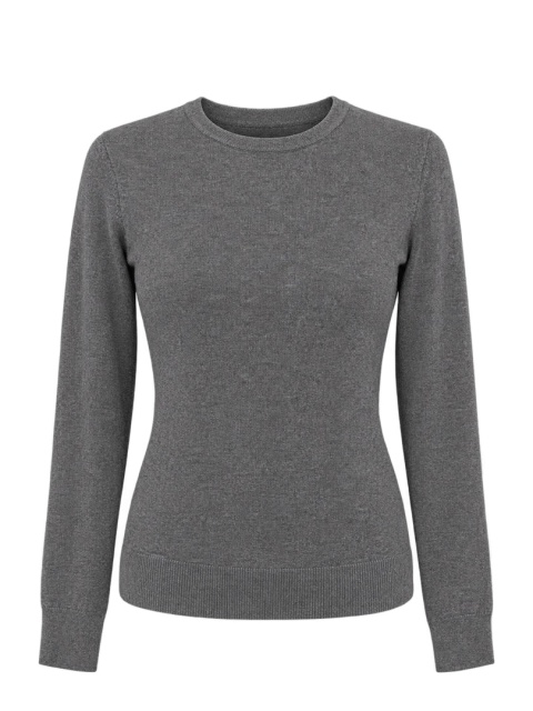H&M sweterek szary 70% wiskoza klasyczny rozmiar XS
