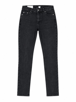 H&M spodnie nogawka 7/8 jeansy bawełna rozmiar S