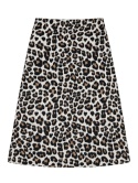 H&M spódnica z wełną jesienna zimowa w panterkę midi rozmiar S