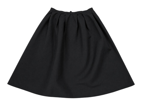 H&M Spódnica midi rozkloszowana gruby materiał rozmiar L