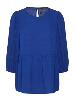 VERO MODA bluzka z baskinką EVI AYA over size rozmiar M